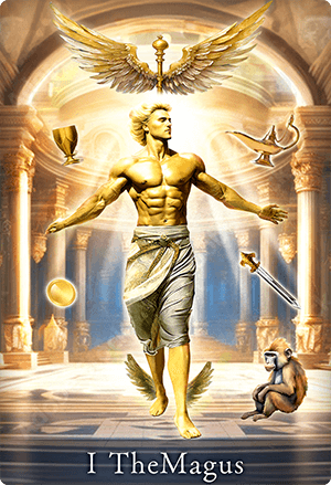 魔術師のトート・タロット｜魔術師