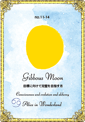 Gibbous Moon（十三夜）