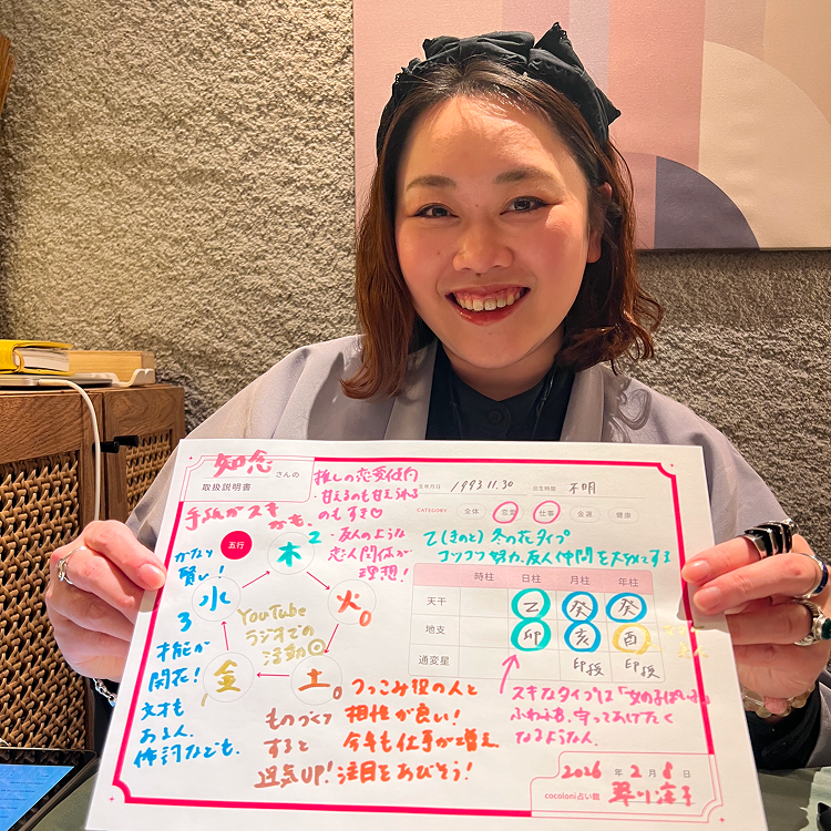 翠川凛子先生の鑑定風景