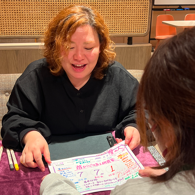 星比依先生の鑑定風景